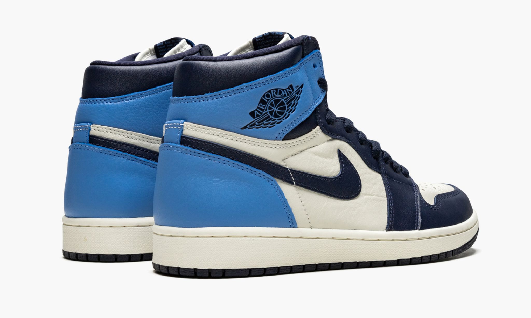 Jordan 1 Retro High Obsidian UNC